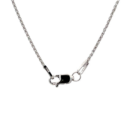 1 Carat Diamond North Star Pendant Necklace 14k