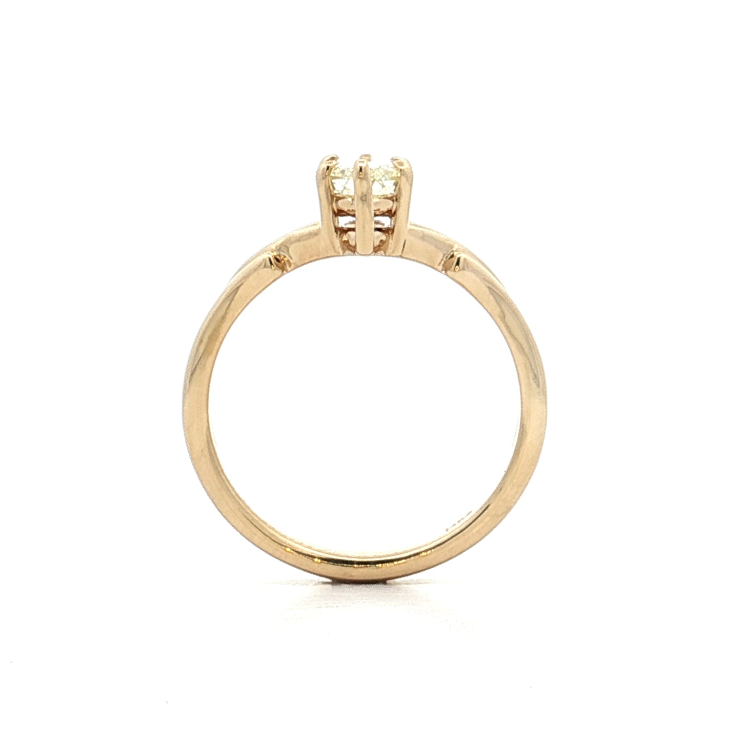 1.01 GIA Hexagon Step Cut Diamond Engagement Ring 14k