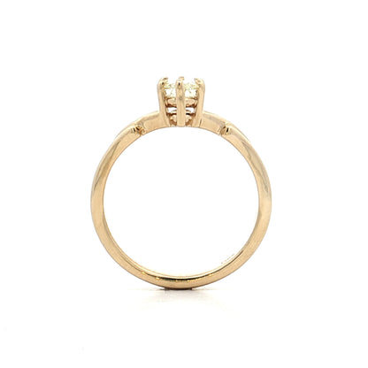 1.01 GIA Hexagon Step Cut Diamond Engagement Ring 14k