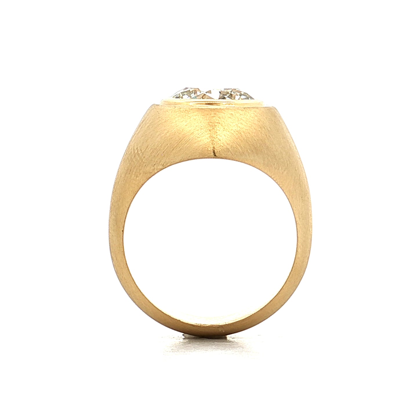 2.74 Round Brilliant Diamond Cocktail Ring 18k
