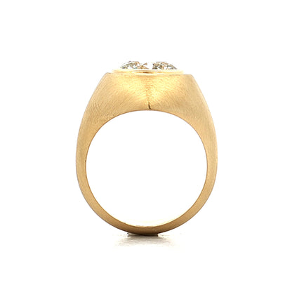 2.74 Round Brilliant Diamond Cocktail Ring 18k