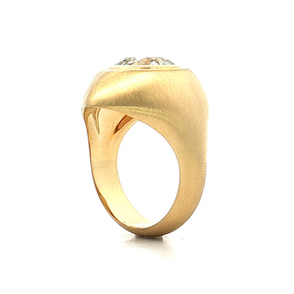 2.74 Round Brilliant Diamond Cocktail Ring 18k