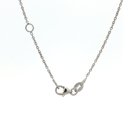 1.00 Pear Cut Champaign Diamond Pendant Necklace 18k