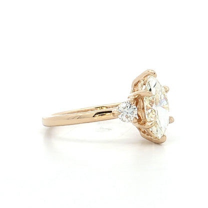 1.20 GIA Marquise Diamond Engagement Ring 14k