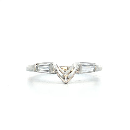 2.33 Vintage Marquise Diamond Engagement Ring Platinum