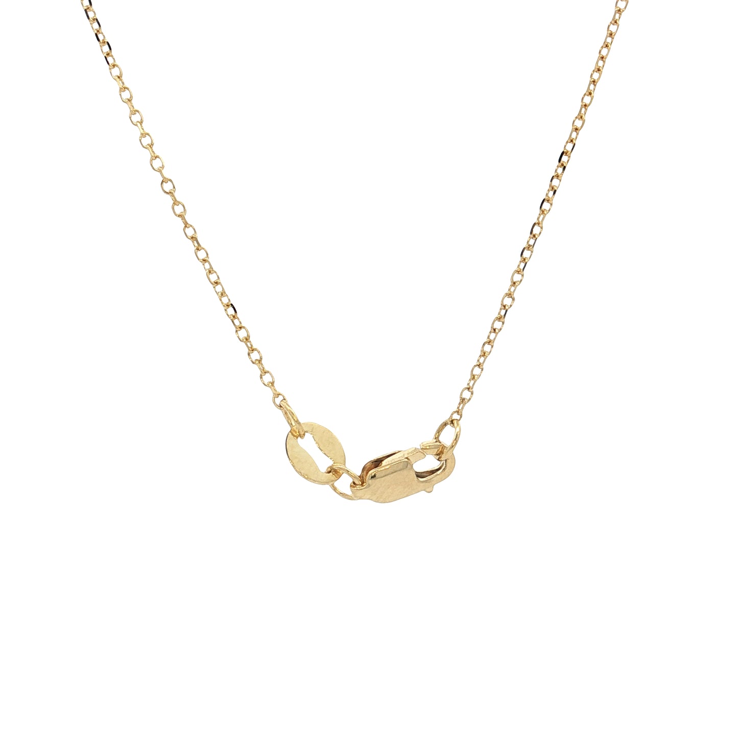 .31 Emerald Cut Diamond Pendant Necklace 14k