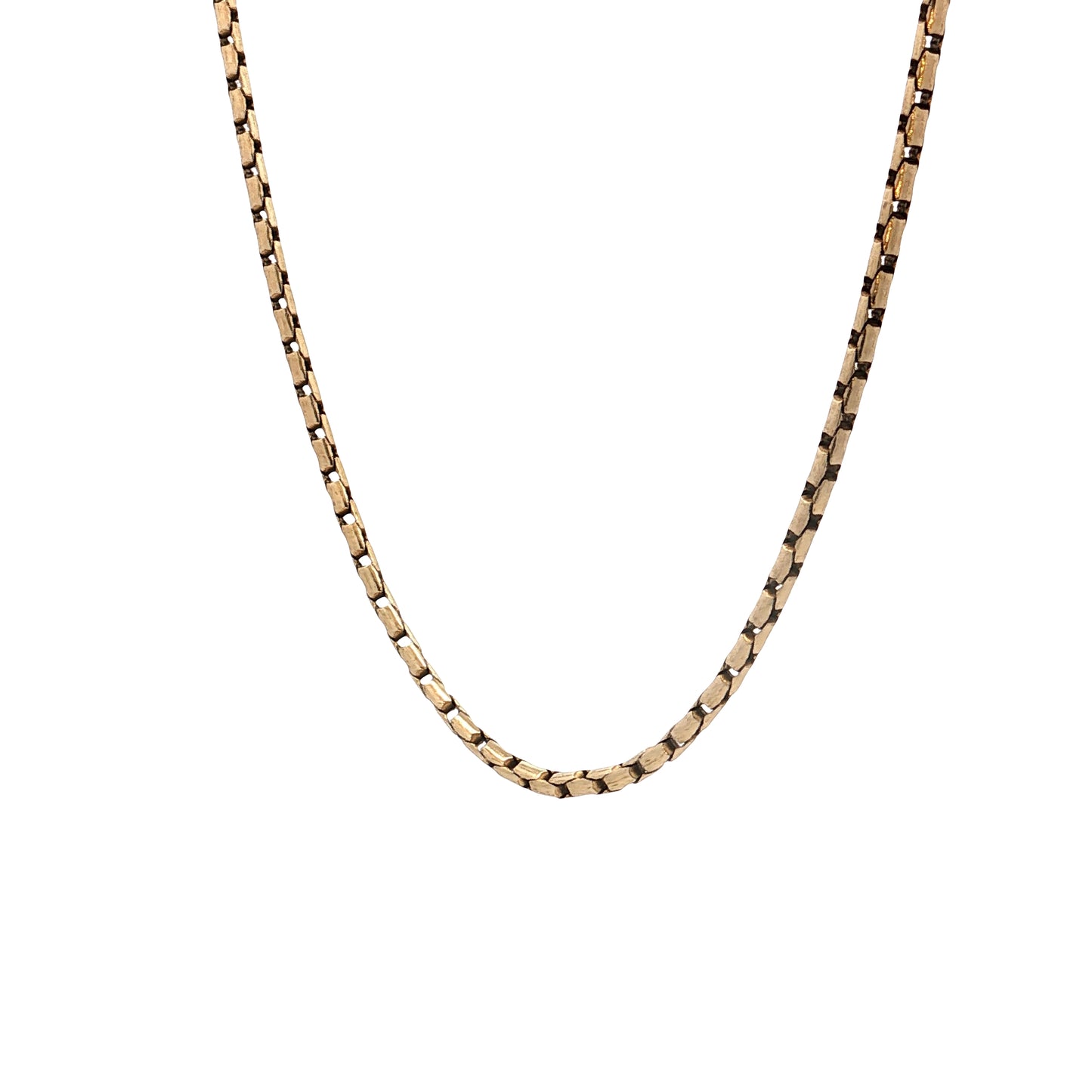 20" Forzentina Link Chain Necklace 14k Yellow Gold
