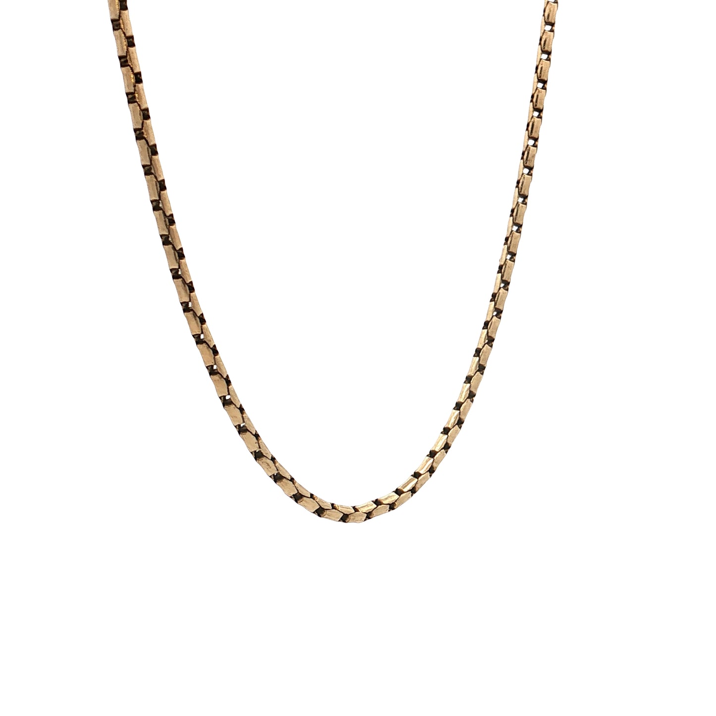 20" Forzentina Link Chain Necklace 14k Yellow Gold