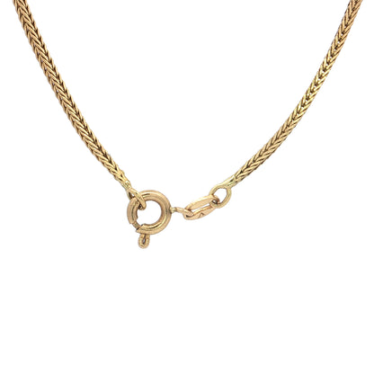 1 Carat GIA Pear Diamond Pendant Necklace 18k