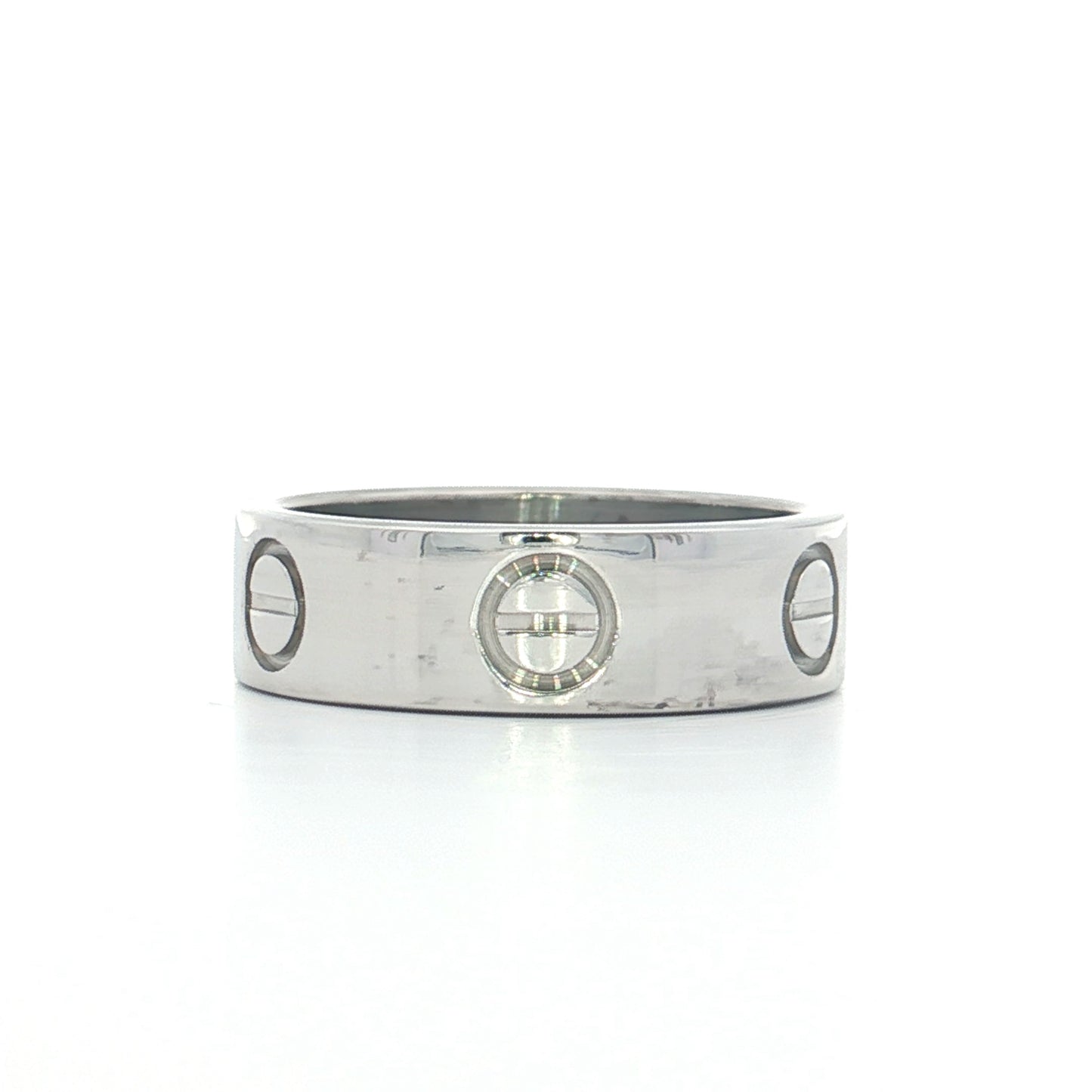 Cartier Love Ring in 18k White Gold