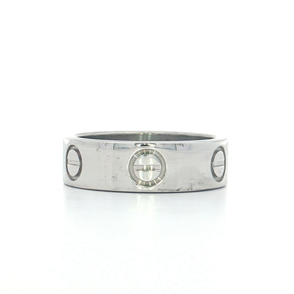 Cartier Love Ring in 18k White Gold