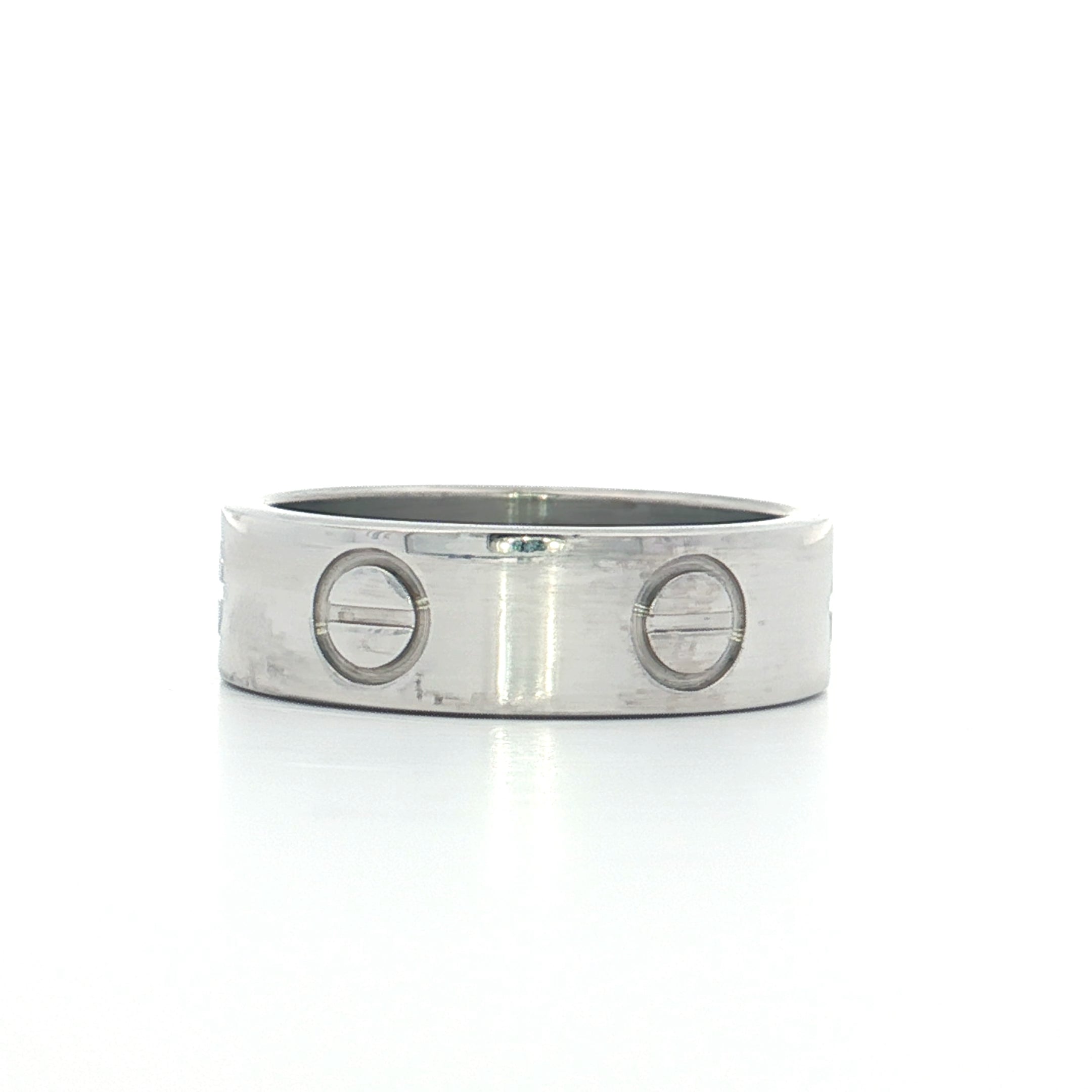 Cartier Love Ring in 18k White Gold – Filigree Jewelers