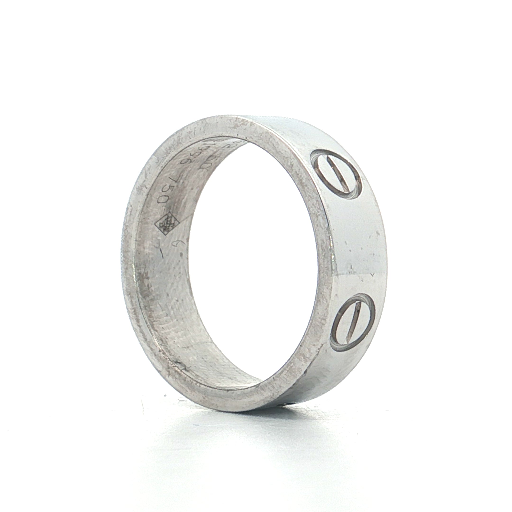 Cartier Love Ring in 18k White Gold – Filigree Jewelers