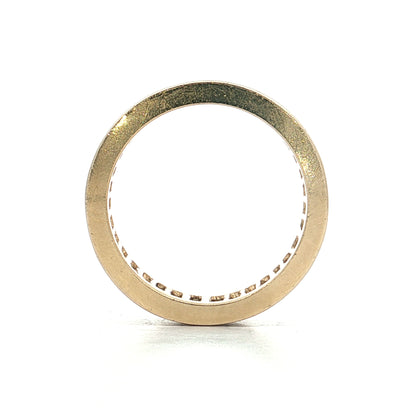 5.20 Baguette Diamond Eternity Band 14k Yellow Gold
