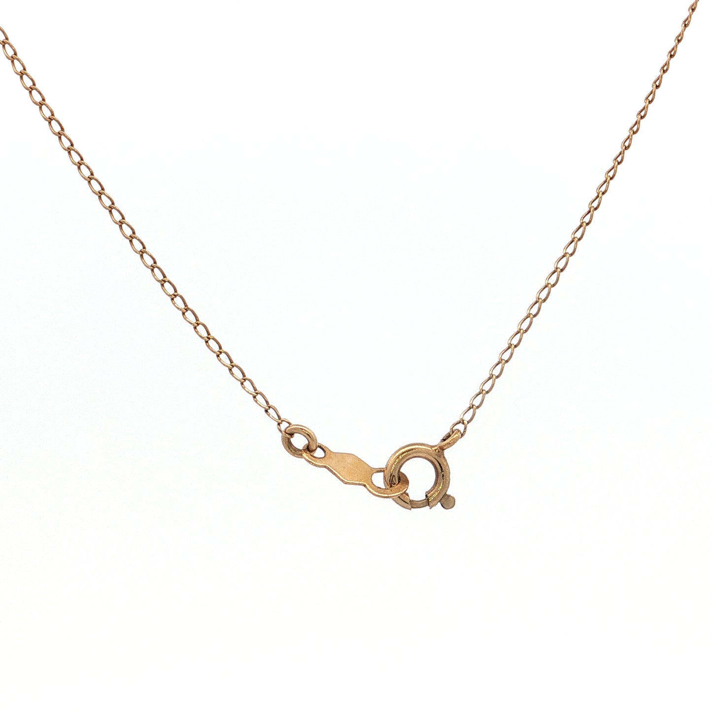 .40 Antique Edwardian Diamond & Pearl Pendant 14k