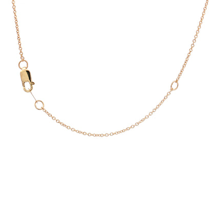 2.48 Art Nouveau Amethyst Pendant Necklace 14k