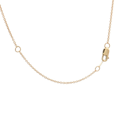 Antique Victorian Filigree Pendant Necklace 14k