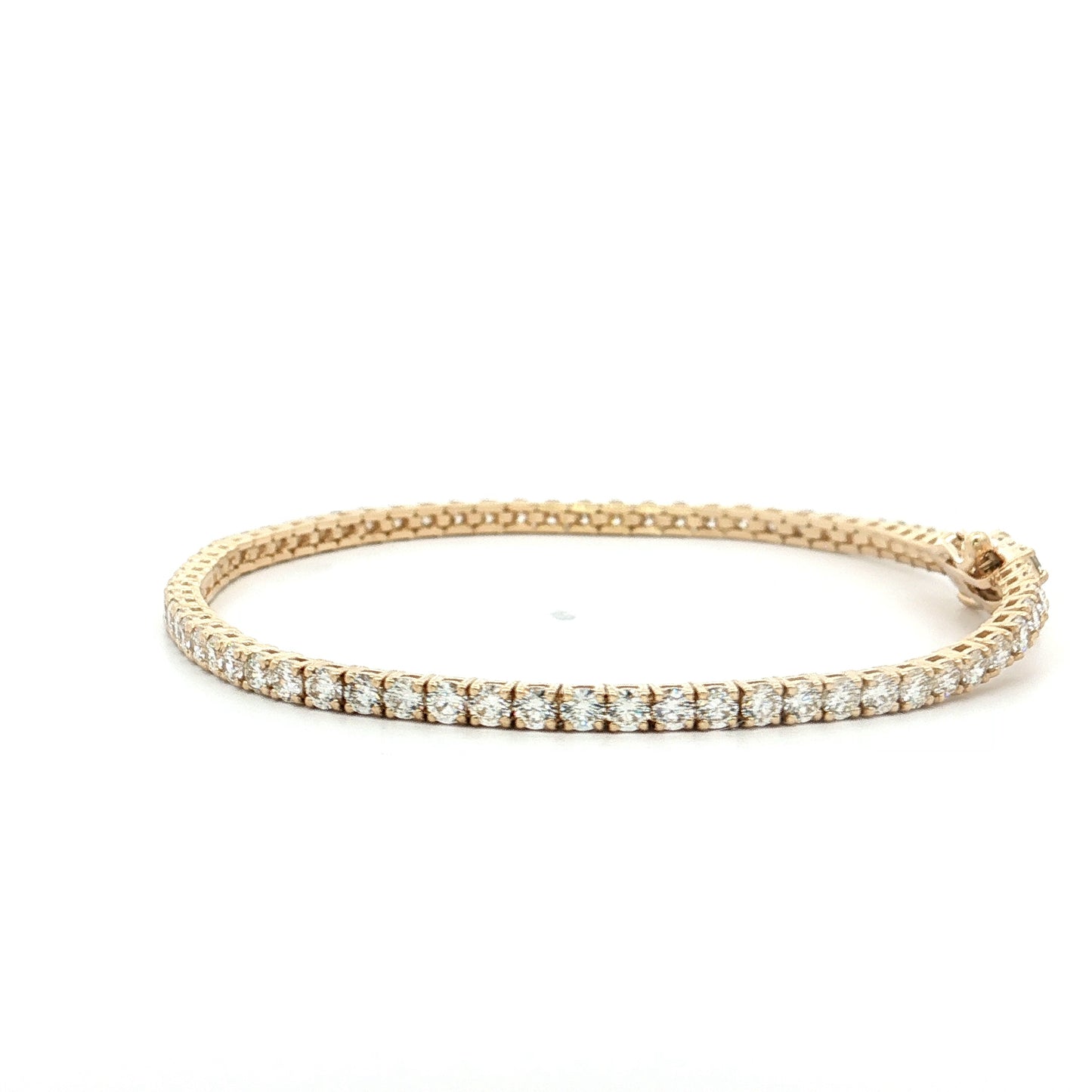 4 Carat Diamond Tennis Bracelet 14k Yellow Gold