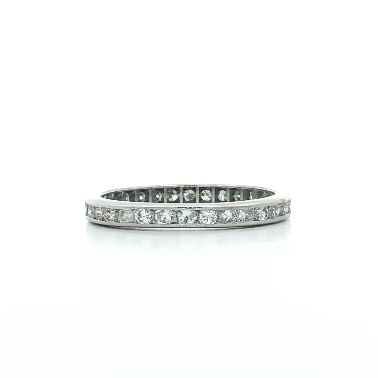 .64 Diamond Eternity Wedding Band in Platinum