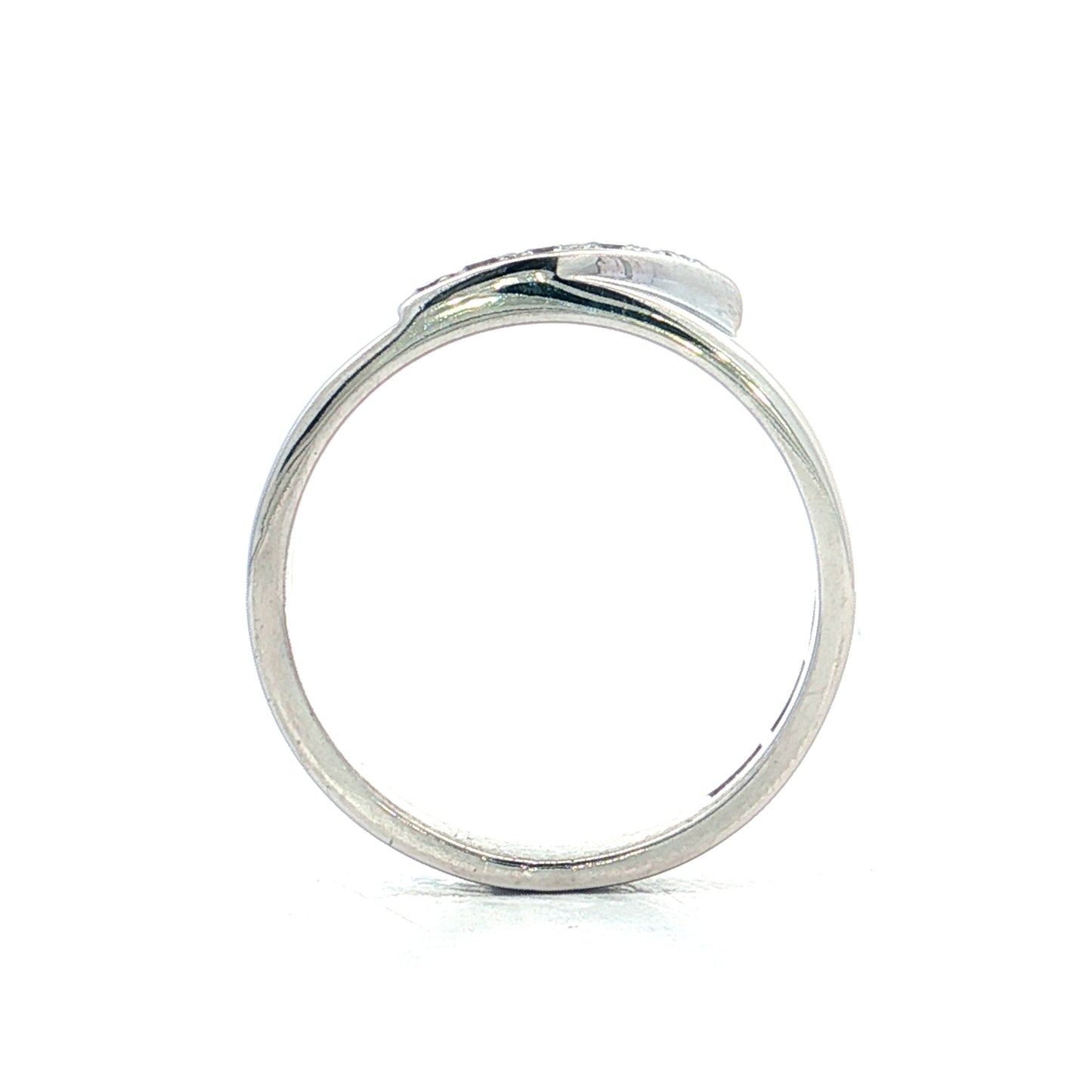 .30 Giertta Diamond Bypass Stacking ring 18k