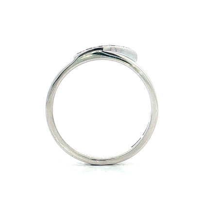 .30 Giertta Diamond Bypass Stacking ring 18k