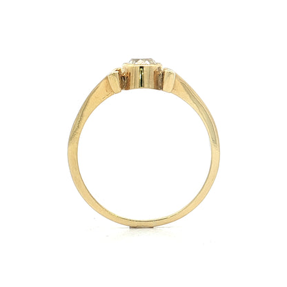 .55 GIA Old Mine Diamond Engagement Ring 18k