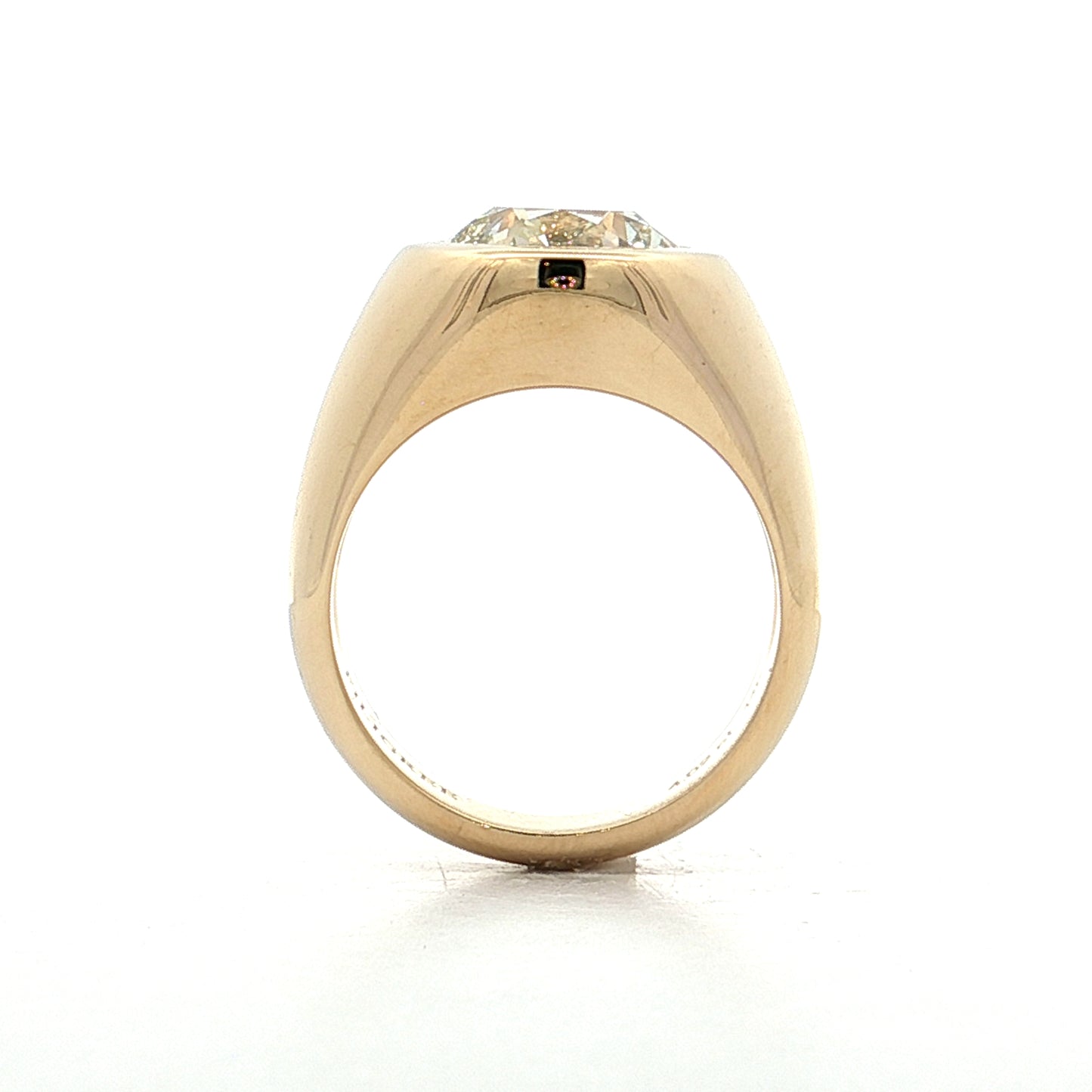 4 Carat GIA Transitional Cut Diamond Engagement Ring 14k