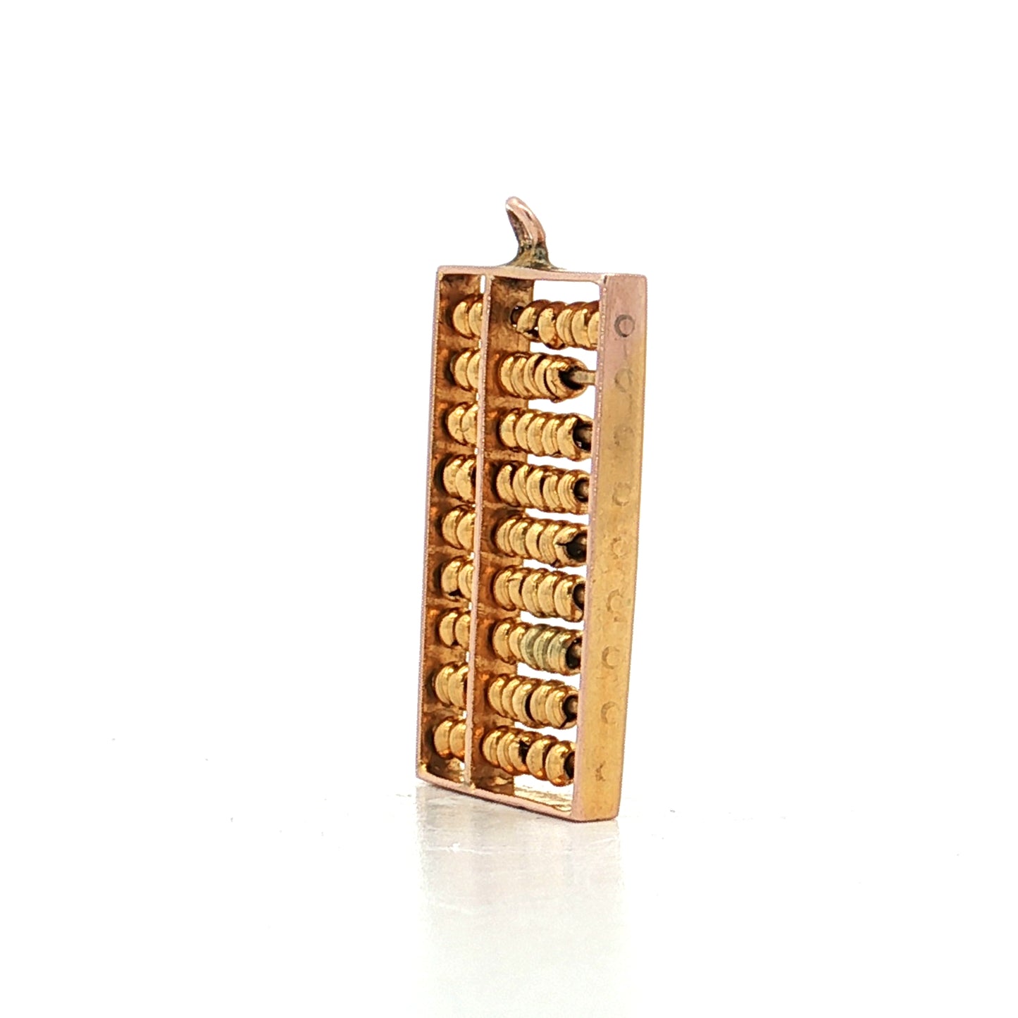 Abacus Charm 14k Yellow Gold