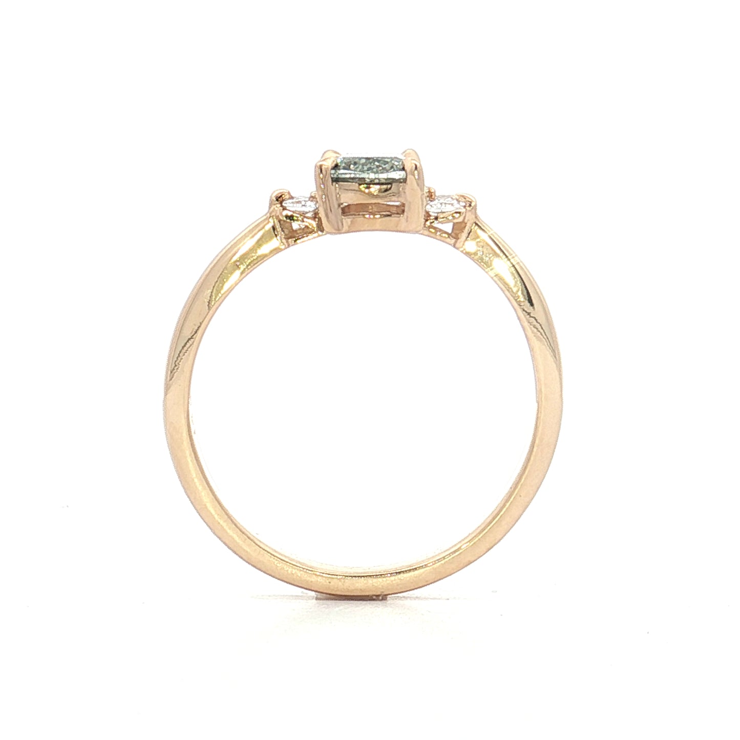 .70 GIA Cushion Diamond Engagement Ring 14k Yellow Gold