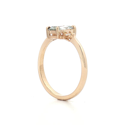 .70 GIA Cushion Diamond Engagement Ring 14k Yellow Gold