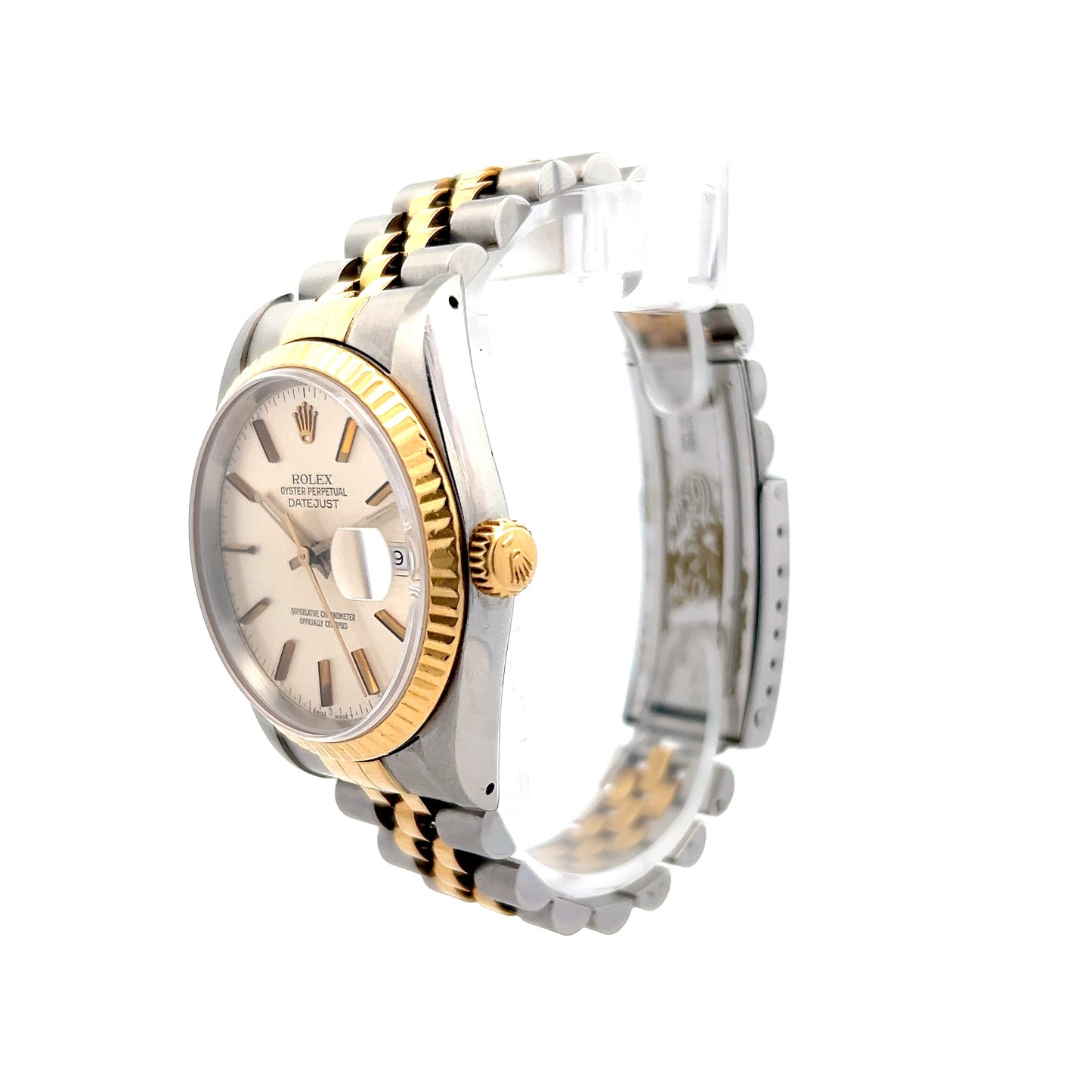 1989 Rolex Datejust 36mm 3135 Two-Tone 18k/Stainless Steel