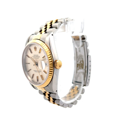 1989 Rolex Datejust 36mm 3135 Two-Tone 18k/Stainless Steel
