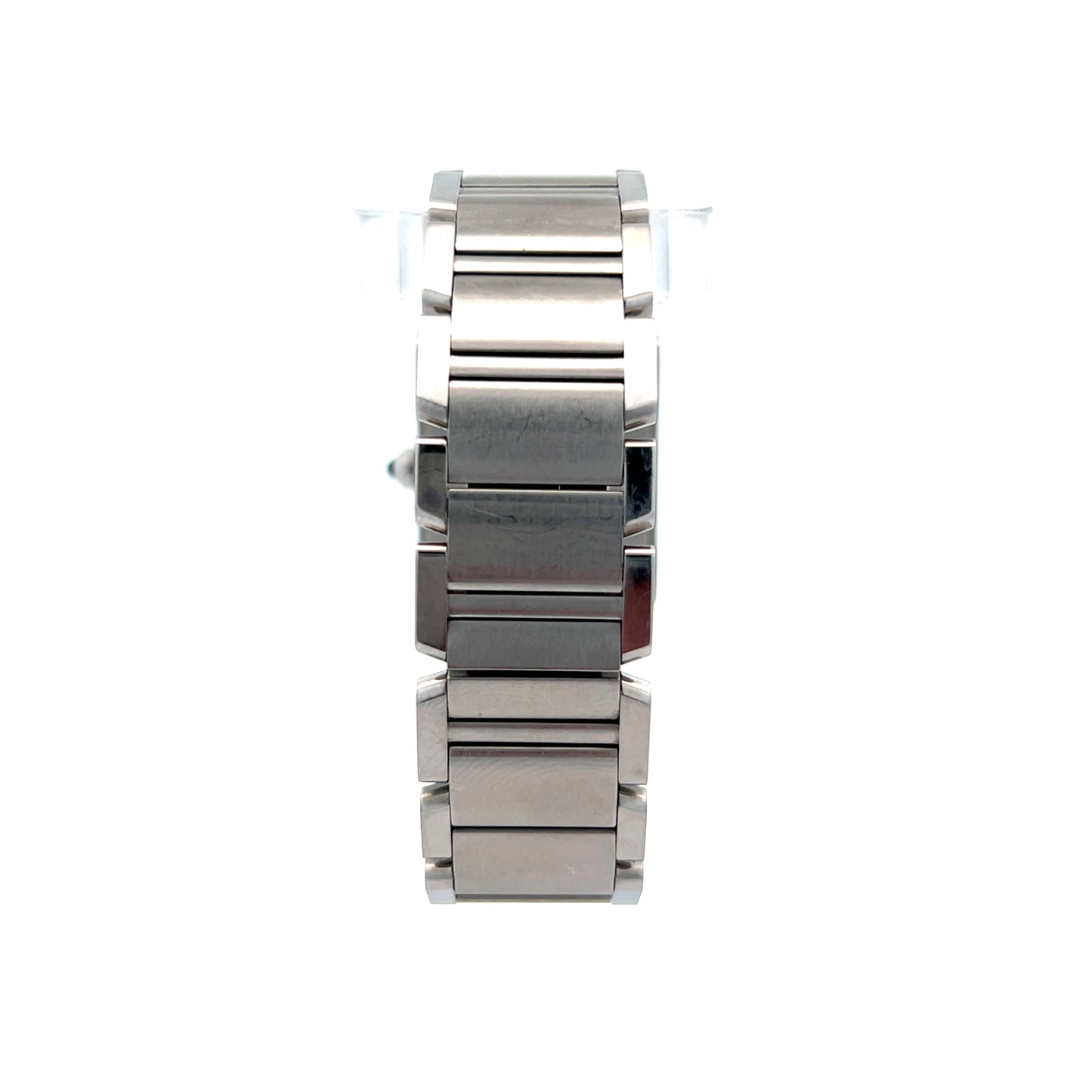 Cartier Tank Francaise Watch 2465 Stainless Steel