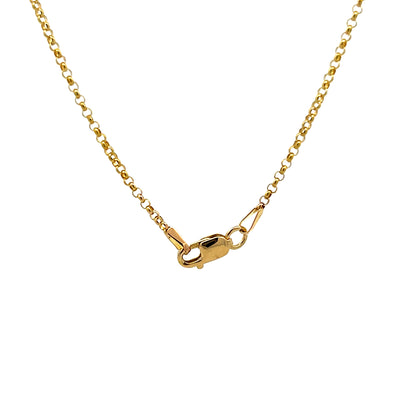 2.98 Round Brilliant Diamond Solitaire Pendant 14k