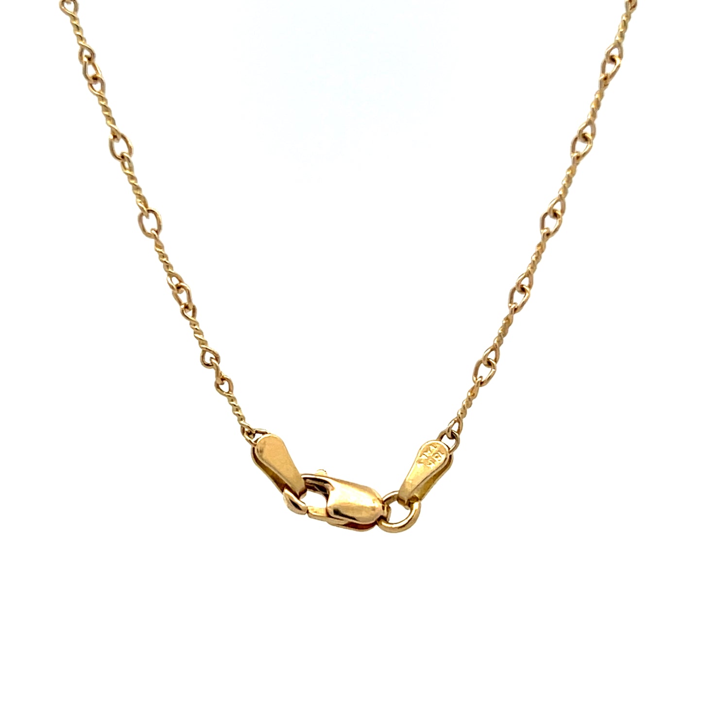 .70 Salt & Pepper Diamond Slice Necklace 18k Yellow Gold