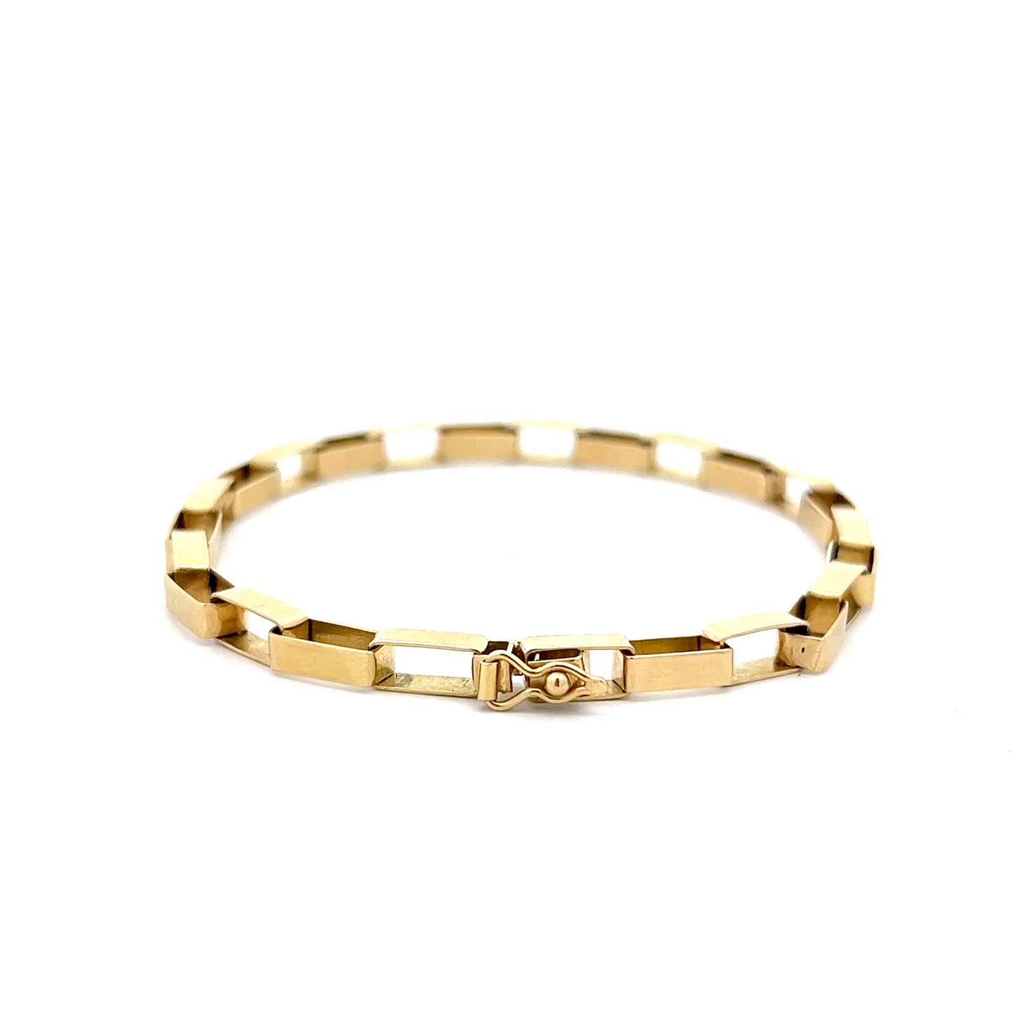 Paperclip Necklace & Bracelet in 14k Yellow Gold