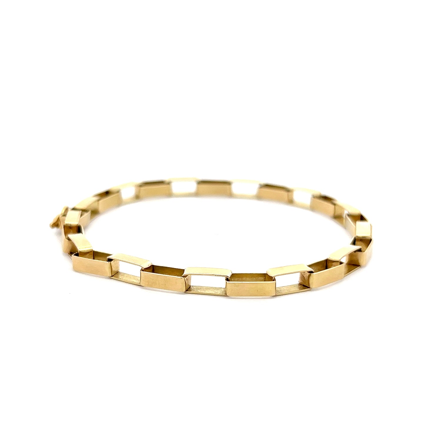 Paperclip Necklace & Bracelet in 14k Yellow Gold