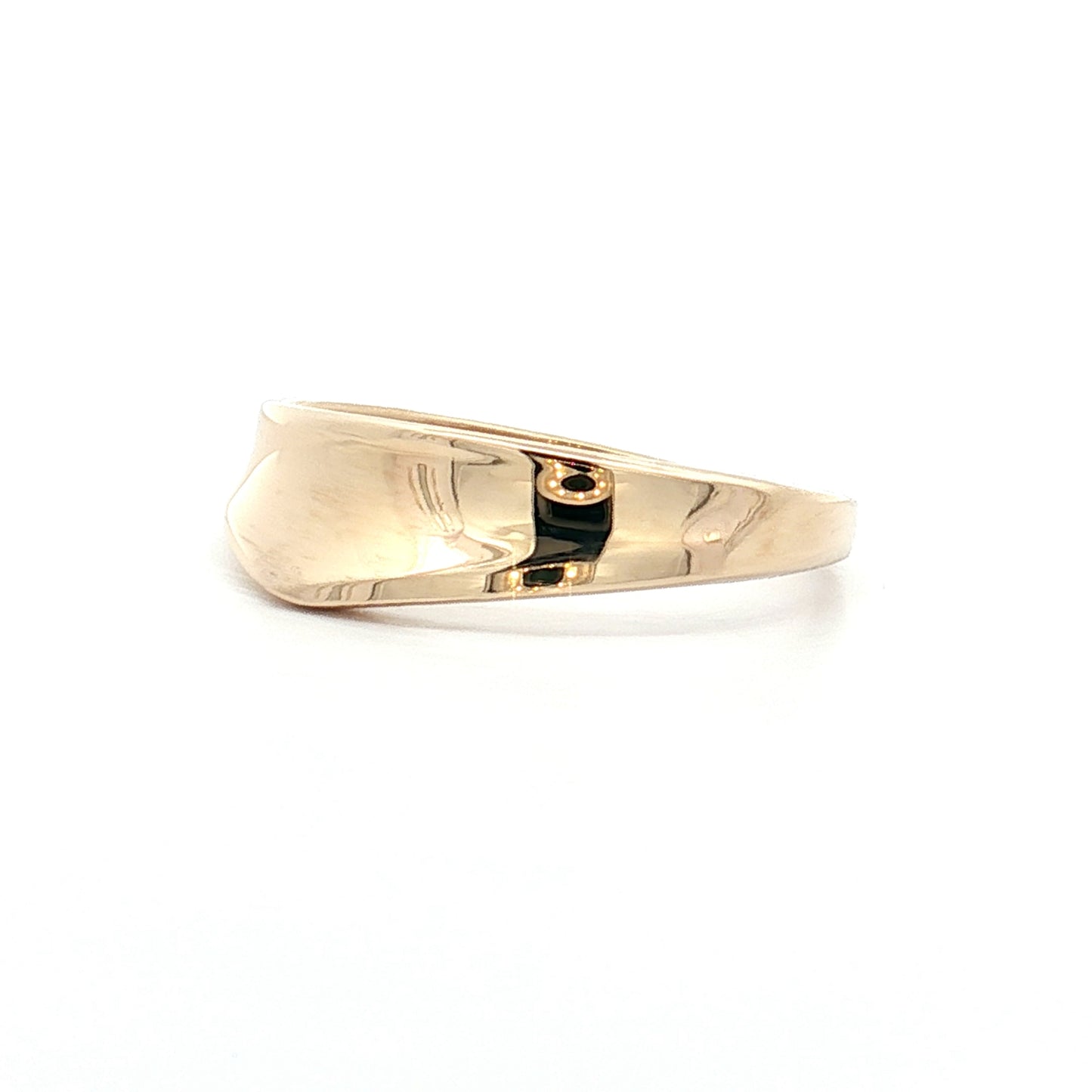 Asymmetrical Geometric Stacking Ring 14k Yellow Gold
