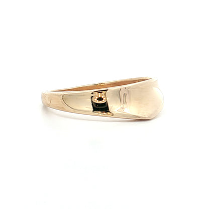 Asymmetrical Geometric Stacking Ring 14k Yellow Gold