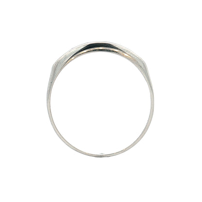 .21 Vintage Deco Diamond Wedding Band Platinum