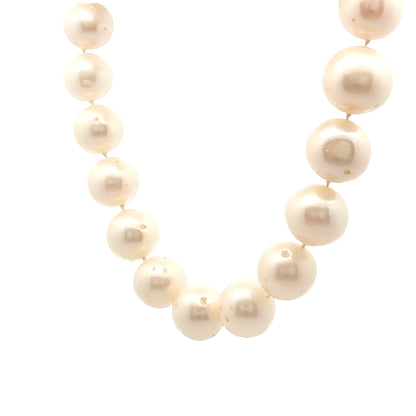 20" Freshwater Pearl Necklace 14k Yellow Gold