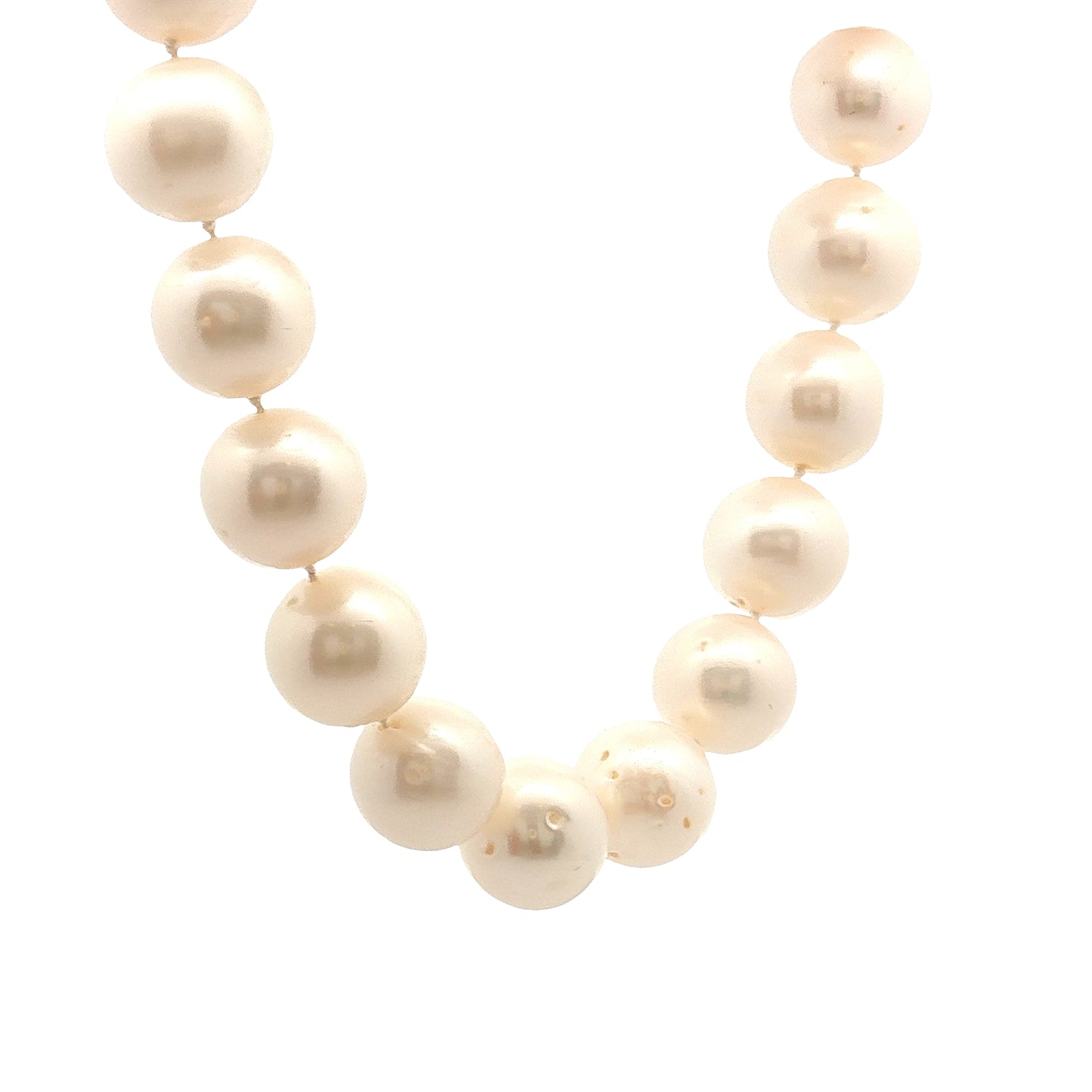 20" Freshwater Pearl Necklace 14k Yellow Gold