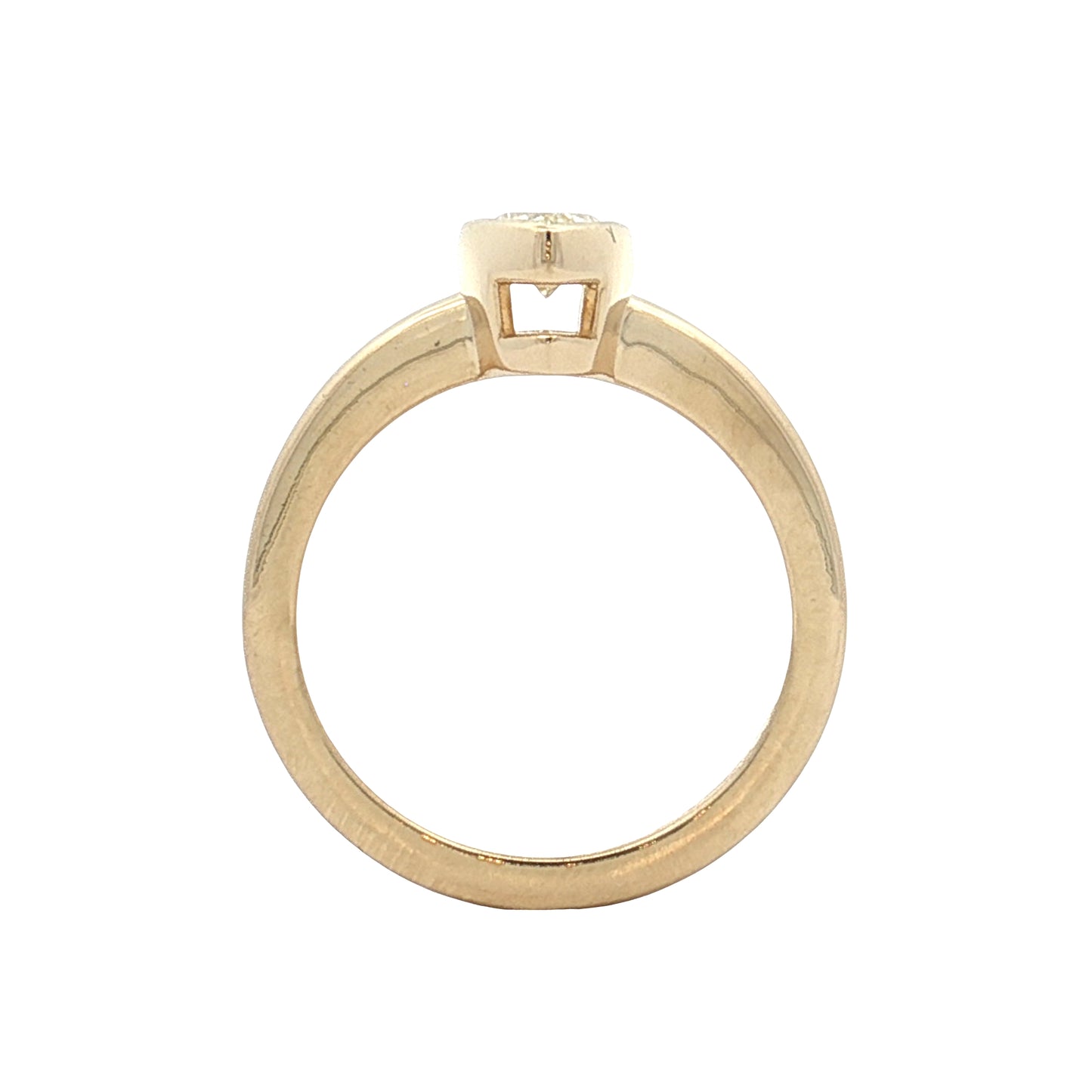 .90 Marquise Solitaire Diamond Engagement Ring 14k