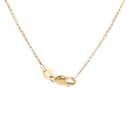 .63 Fancy Orange Heart Diamond Pendant Necklace 14k