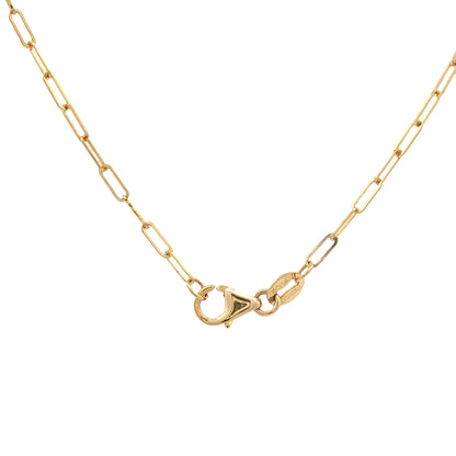 1.11 Fancy Intense Green Heart Diamond Pendant 14k