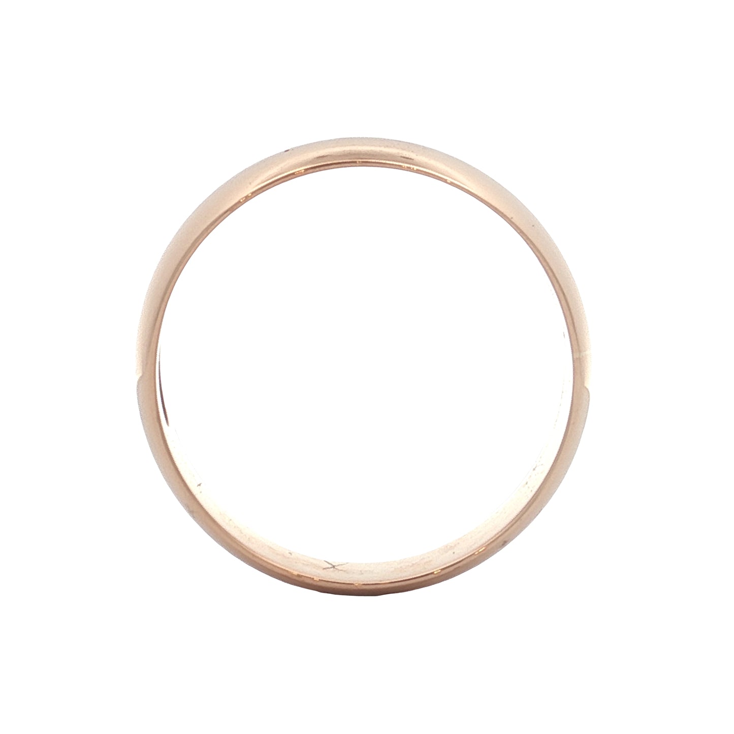 Antique Victorian Men's Wedding Band 18k Rose Gold