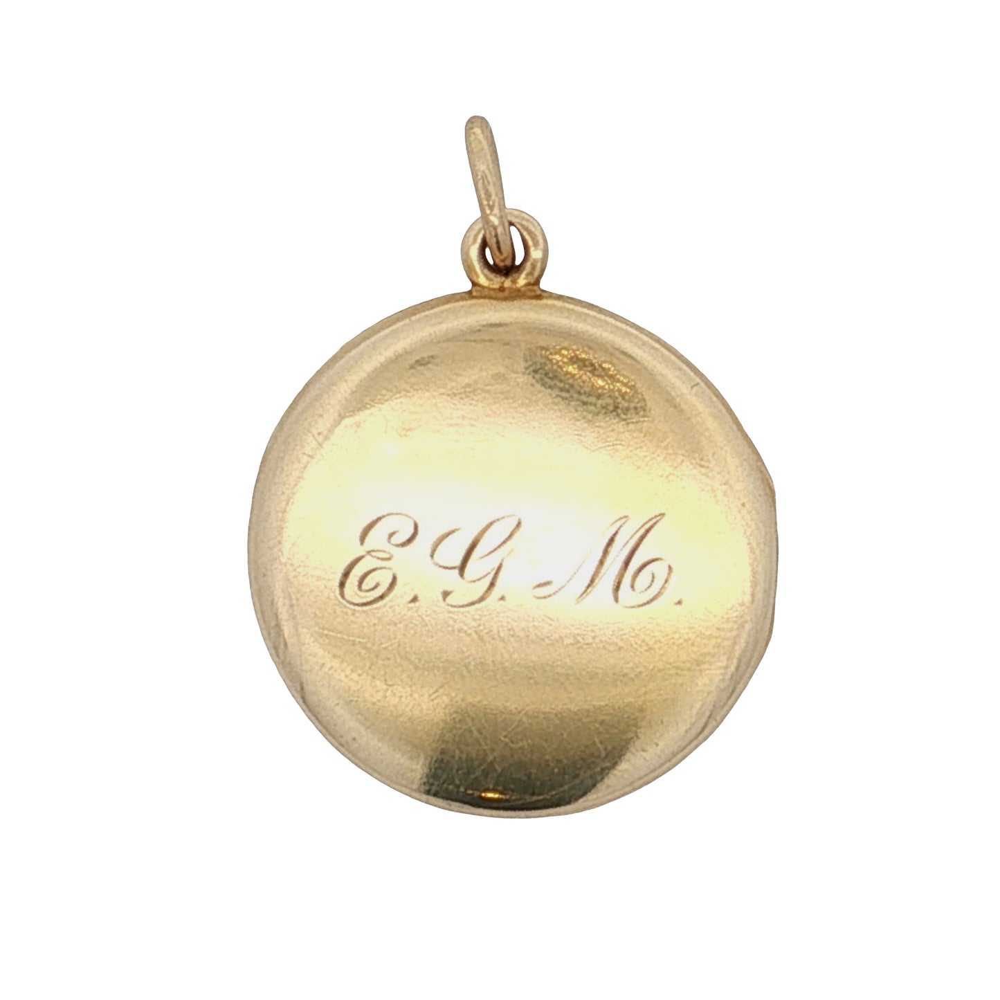 Antique Victorian Dragon Locket Pendant 14k Yellow Gold