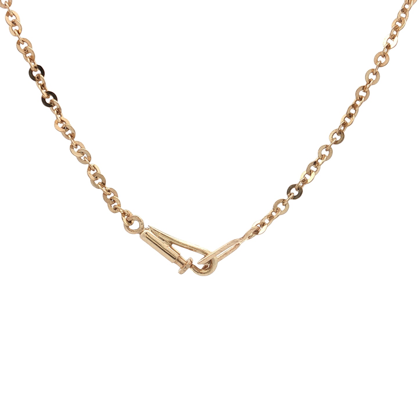 .75 Diamond By The Yard Necklace 14k Yellow Gold