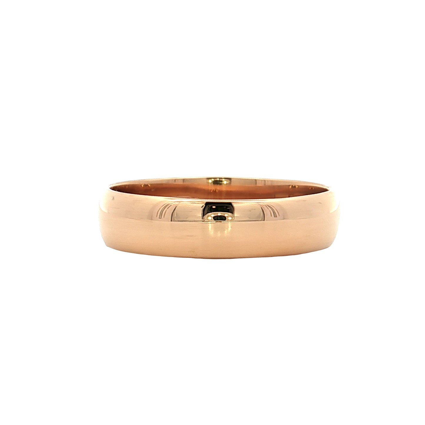 Antique 5mm Victorian Men's Wedding Band 18k Rose Gold