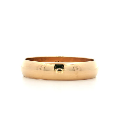 Cartier 1895 Collection Men's Wedding Band 18k Yellow Gold